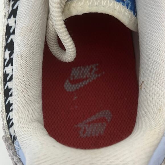 Nike Air Force 1 Sneakers Shadow Patchwork Houndstooth Womens Sz 11.5 DM8076-100 - Picture 6 of 12